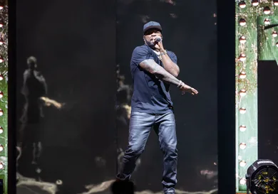 50 Cent Performs At Climate Pledge Arena