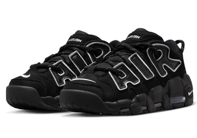 AMBUSH-Nike-Air-More-Uptempo-Low-Black-White-FB1299-001-Release-Date-4