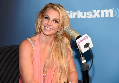 Britney Spears Visits The SiriusXM Studios