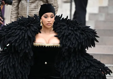 Schiaparelli : Outside Arrivals - Paris Fashion Week - Haute Couture Fall/Winter 2023/2024