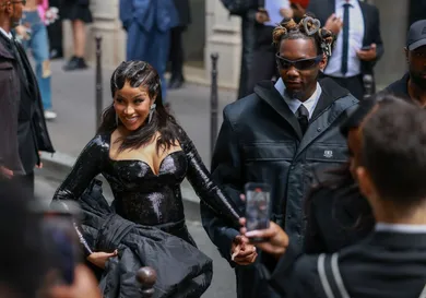 Balenciaga : Outside Arrivals - Paris Fashion Week - Haute Couture Fall/Winter 2023/2024