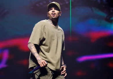 Chris Brown Performs At The O2 Arena