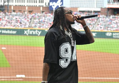 Celebrities Attend New York Yankees v Atlanta Braves