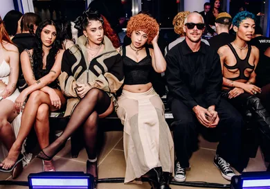 Dion Lee Spring 2024 Runway Show  Front Row