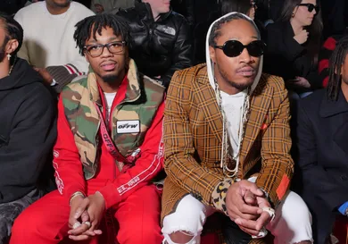 Off-White show, Front Row, Fall Winter 2018, Paris Fashion Week Men's, France - 17 Jan 2018