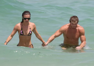 Celebrity Sightings In Miami Beach - July 22, 2023