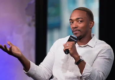 Anthony Mackie Discusses "All The Way" At AOL Build