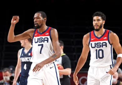 United States v France Men's Basketball - Olympics: Day 15