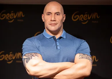 Dwayne Johnson: Wax Figure Unveiling At Musee Grevin In Paris