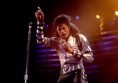 Michael Jackson At The Rosemont Horizon