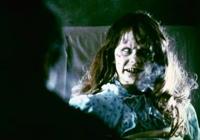 On the set of The Exorcist