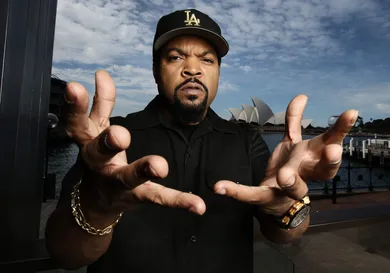 Ice Cube &amp; O'Shea Jackson, Jr. Portrait Shoot