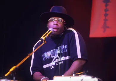 Jam Master Jay Playing With Run DMC Finsbury Park (Respect Festival) London 2001