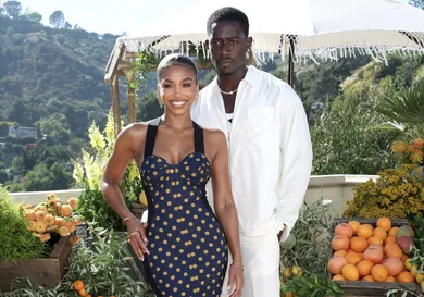 LoriHarveyDamsonIdrisParisFashionWeek