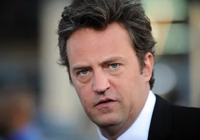 Actor Matthew Perry arrives at the Los A