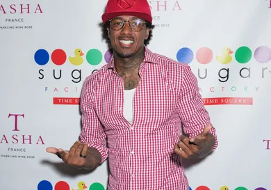 Natti Natasha &amp; Nick Cannon Host Sugar Factory In Times Square