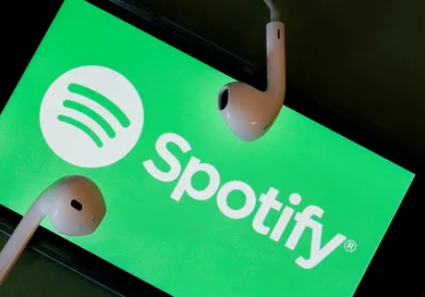 Musical Website Spotify Illustration In Paris