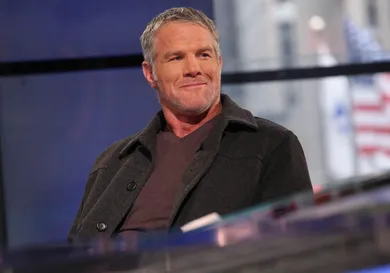 Brett Farve Visits FOX Business Network