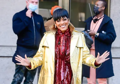 Celebrity Sightings In New York City - December 14, 2021