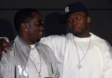50 Cent Hosts Party at The Hard Rock