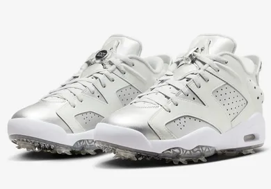 Air-Jordan-6-Low-Golf-Gift-Giving-Metallic-Silver-4