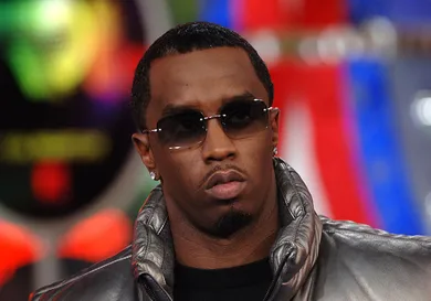 Sean "Diddy" Combs Visits MTV's "TRL" - December 1, 2005