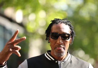 Scottie Pippen Arrives In Melbourne