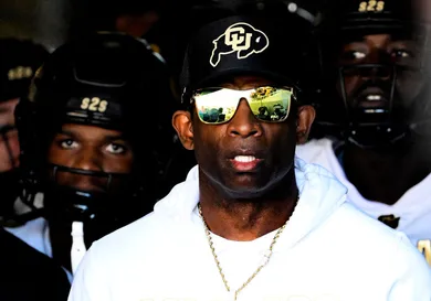 UCLA Bruins defeated the Colorado Buffaloes 28-16 to win a NCAA Football game at the Rose Bowl in Pasadena.