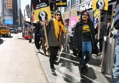 Celebrity Sightings In New York - November 08, 2023