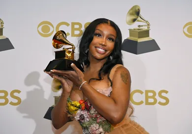 64th Annual GRAMMY Awards - Winners Photo Room