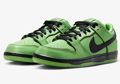 The-Powerpuff-Girls-Nike-SB-Dunk-Low-Buttercup-4