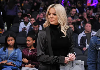 Celebrities At The Los Angeles Lakers Game