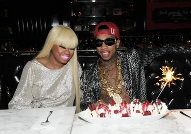 Tyga Celebrates A Sweet Birthday At Sugar Factory In Las Vegas