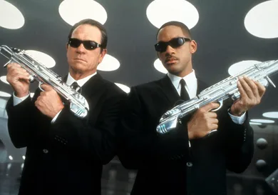 Tommy Lee Jones And Will Smith In 'Men In Black II'