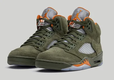Air-Jordan-5-V-Olive-2024