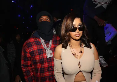 Cardi B And Offset Celebrate At Doux In New York City