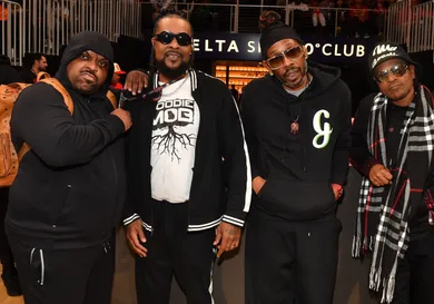 Celebrities Attend Miami Heat v Atlanta Hawks