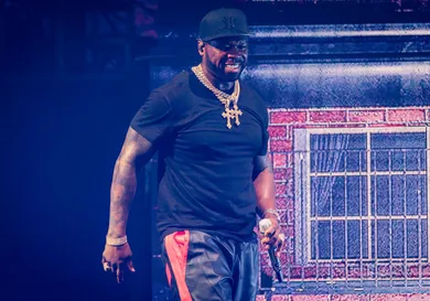 50 Cent Performs In Milan