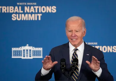 President Biden Speaks At The White House Tribal Nations Summit