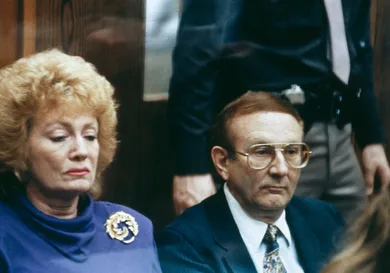 Jeffrey Dahmer's parents at his trial