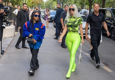 Celebrity Sightings - Paris Fashion Week - Haute Couture Fall Winter 2022 2023 - Day Two