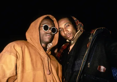 Black Sheep on the set of music video filming