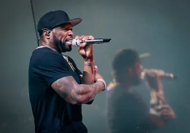 50 Cent Performs In Milan