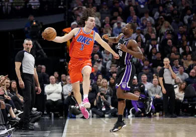 Oklahoma City Thunder v Sacramento Kings
