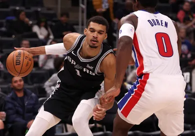 San Antonio Spurs v Detroit Pistons