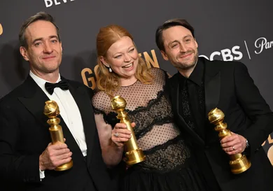 US-ENTERTAINMENT-FILM-TELEVISION-GOLDEN-GLOBES-PRESS ROOM