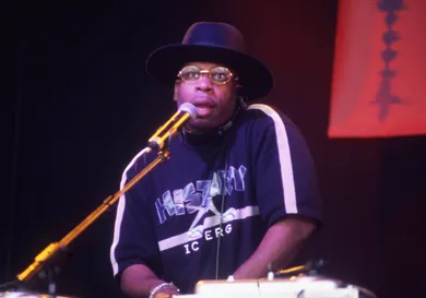 Jam Master Jay Playing With Run DMC Finsbury Park (Respect Festival) London 2001