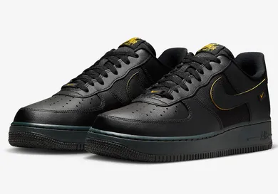 Nike Air Force 1 Low “Black/University Gold” Officially Unveiled