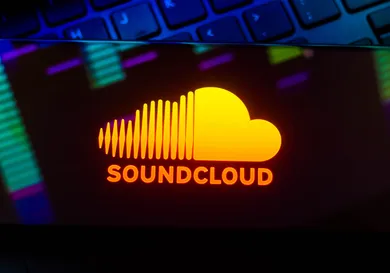 In this photo illustration the streaming service logo