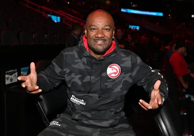 Celebrities Attend New York Knicks v Atlanta Hawks